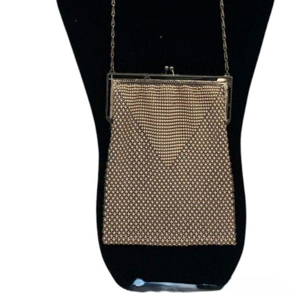 ✨ Vintage Glamour – Whiting & Davis Chainmail Bag ✨ HIGHLY COLLECTIBLE